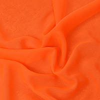 Ткань шифон Мульти неон помаранч