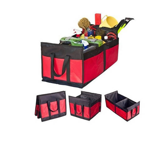 Сумка-органайзер в багажник Штурмовик АС-1537 BK/RD, фото 2