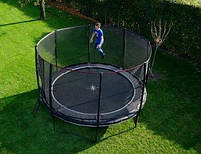Батут із захисною сіткою Exit Toys PeakPro 427 см Чорний, фото 10