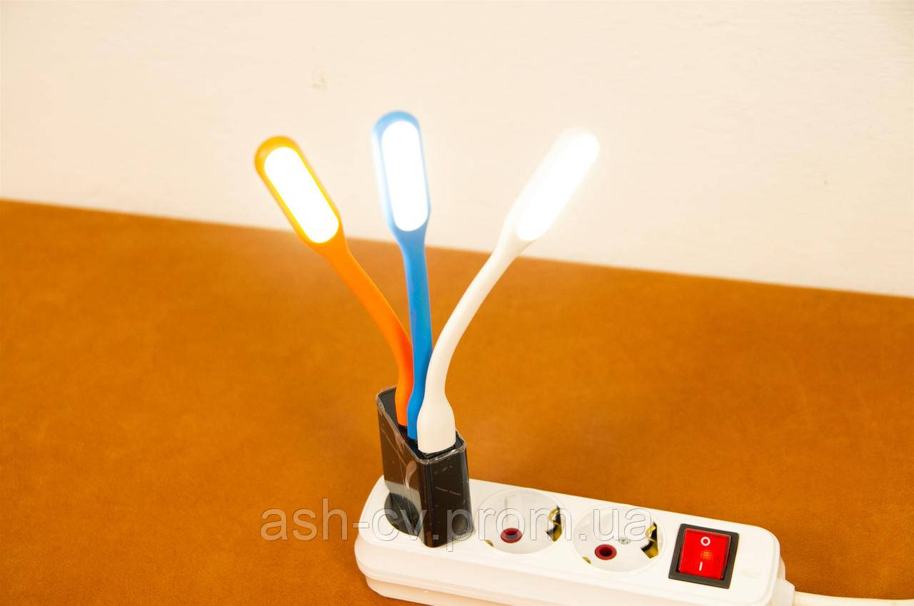 USB LED лампа (Колір пластика синій)