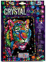 Набор для творчества DankoToys DT CRM-01-01 Мозаика Crystal Mosaic Тигр