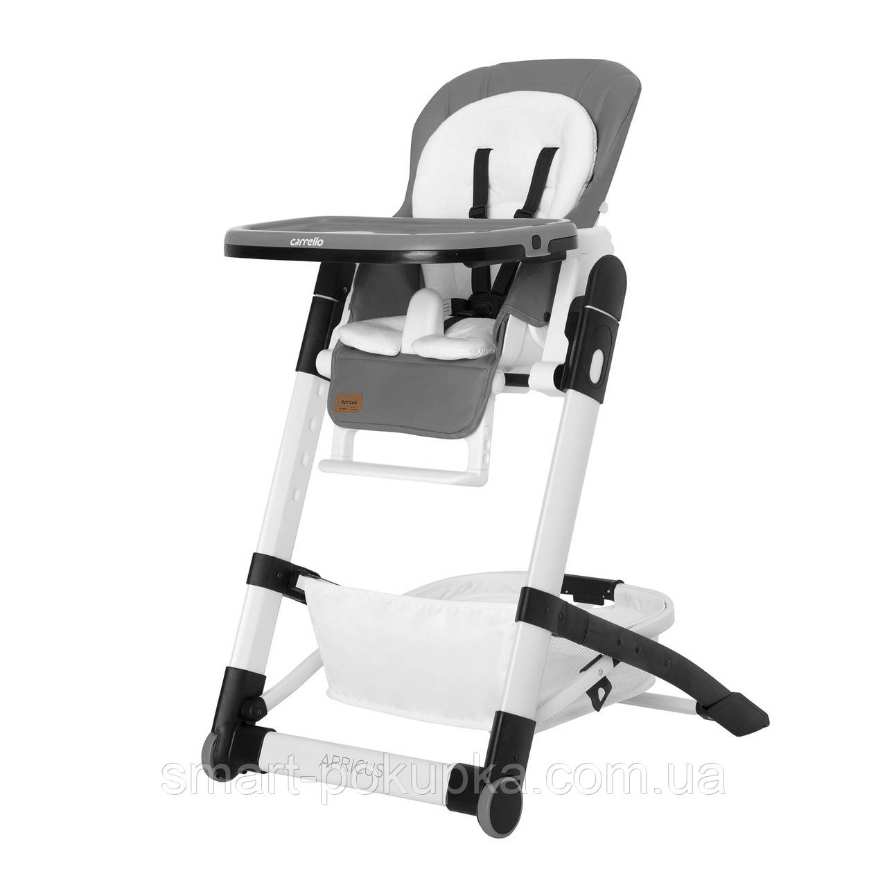 Стільчик для годування CARRELLO Apricus CRL-14201 Slate Grey/1/