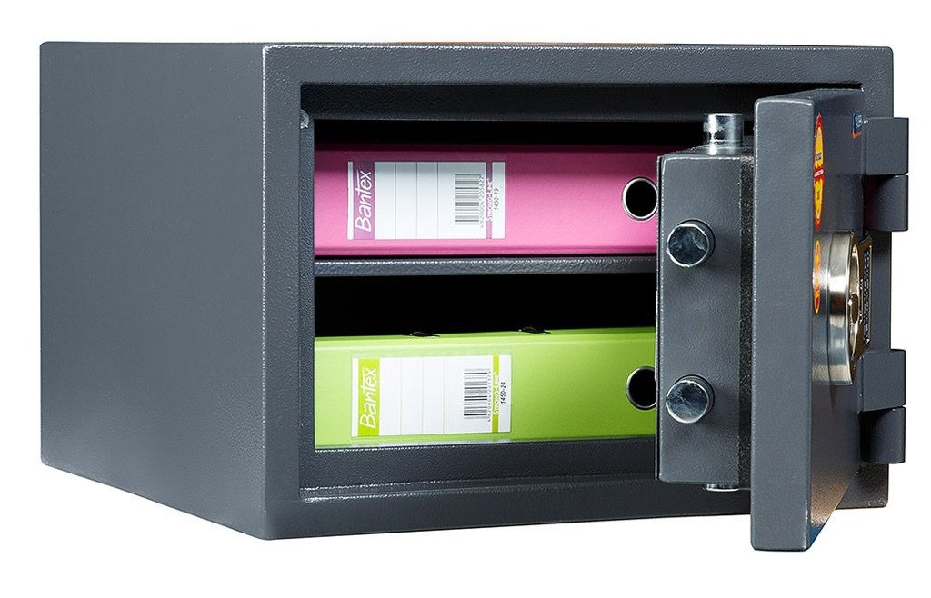 Сейф вогнезламостійкій,сейф протипожежний для цінностей Valberg Кварцит 30 EL (1 клас, 30 хв. вогнестійкості) 300x440x430, фото 1