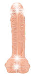 Реалістичний фалоімітатор з присоскою European Lover Medium, фото 5