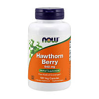 Боярышник (Crataegus laevigata и/или monogyna) Нау Фудс / Now Foods Hawthorn Berry 540 mg (100 veg caps)