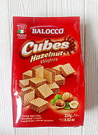 Вафлі з горіховою начинкою Balocco Cubes Hazelnut 250г (Італія)