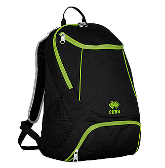 Спортивний рюкзак Errea THOR чорний/зелений, фото 2