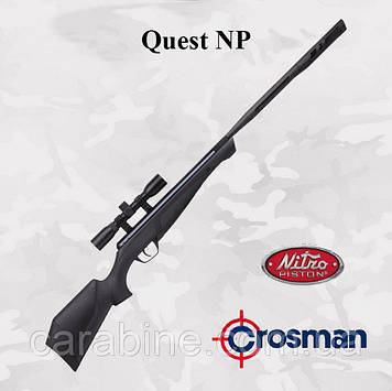 Crosman Quest NP пневматична гвинтівка з газовою пружиною й оптикою 4х32 (Кросман Квест)