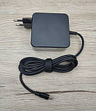 Блок живлення для ноутбука USB Type-C 65W 5V 3A, 9V 3A, 15V 3A, 20V 3.25A square новий, фото 2