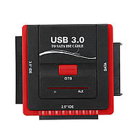 Многопортовый адаптер USB 3,0 to SATA IDE 888U3 | переходник переходник для жестких дисков