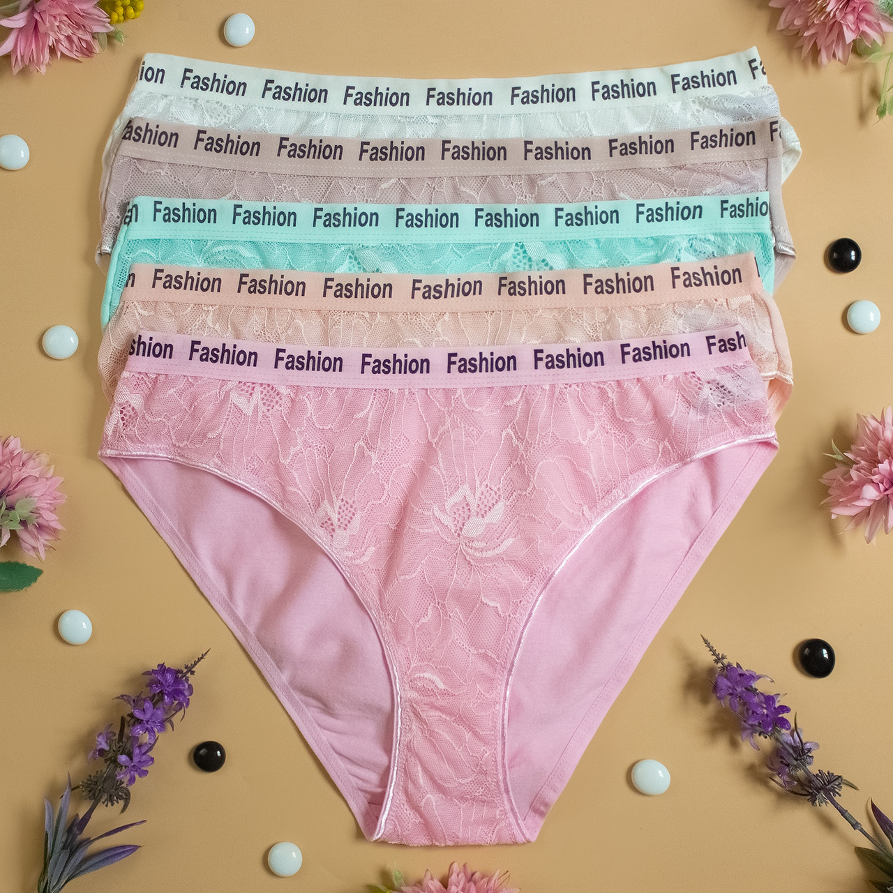 Труси жіночі сліпи батал Nicoletta Туреччина XL, 3XL | 5 шт.