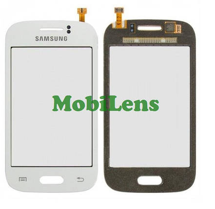 Samsung S6310, S6312 Galaxy Young Тачскрин (сенсор) білий, фото 1