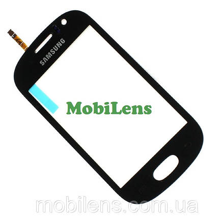 Samsung S6810, Galaxy Fame Тачскрин (сенсор) чорний, фото 1