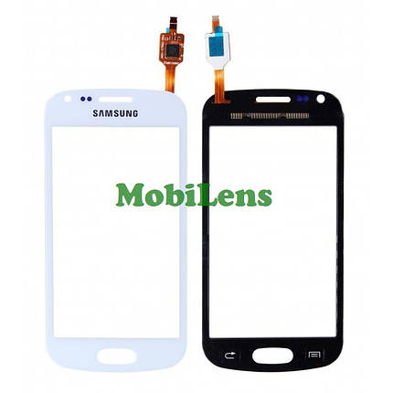 Samsung S7562, S7560 Galaxy S Duos Тачскрин (сенсор) білий, фото 1