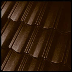 Модульна черепиця Novatik Metal Classic Duo High Coat RAL 9005 (2-модульний) Voestalpine 0,5 мм