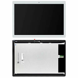 Дисплей для Lenovo Tab M10 TB-X605L LTE, TB-X605F Wi-Fi, ТБ-X605M, модуль в зборі (екран і сенсор), оиригинал Білий