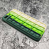 Чохол антистрес Pop It для iPhone 8 Plus  силіконовий, Світло-зелений + брелок для Airtag, фото 4