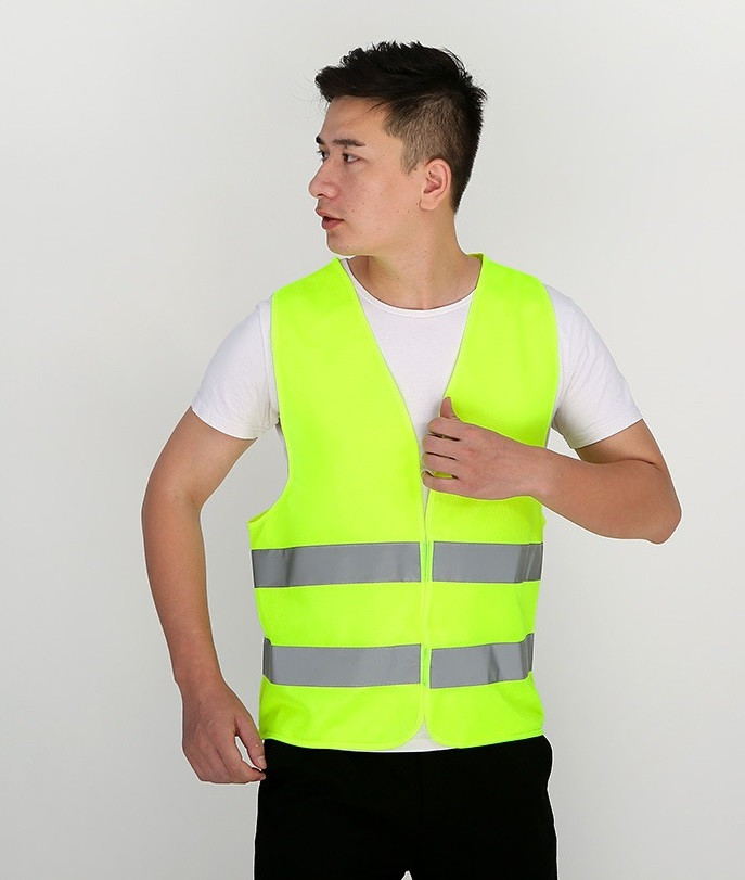 Светоотражающий сигнальный жилет повышенной видимости, дорожная жилетка ...