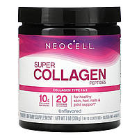Колаген Тип 1 і 3, Neocell, Super Collagen, Type 1 & 3, (198 м)