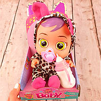 Детская говорящая игрушка пупс Baby Lovely малышка с пустышкой аналог Babies Dotty настоящие фото
