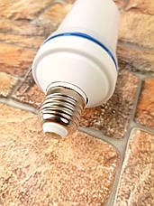Лампа з ефектом полум'я вогню - 3 режими роботи! Лампочка Flame LED Bulb E27 (Живі фото), фото 2