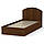 Ліжко з матрацом 90 дуб сонома Компаніт (94х204х85 см), фото 5