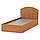 Ліжко з матрацом 90 дуб сонома Компаніт (94х204х85 см), фото 8