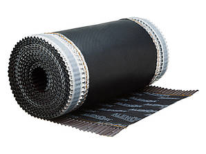 Конькова вентиляційна стрічка ALENOR, 240 мм х 5 м (коричнева фольга)