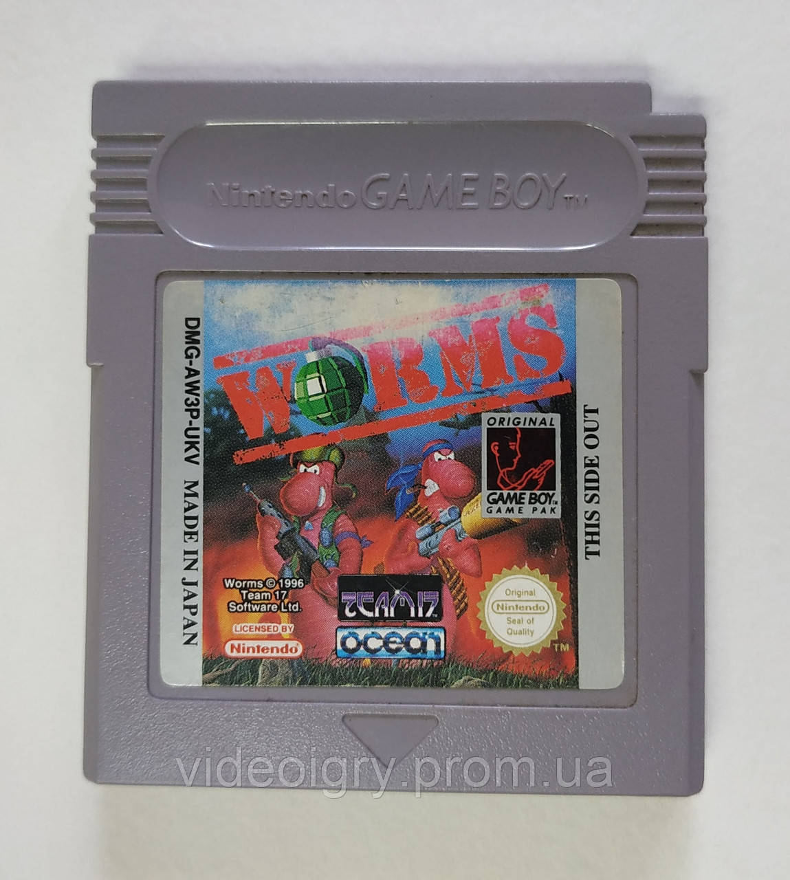 Worms Nintendo Game Boy картридж БУ