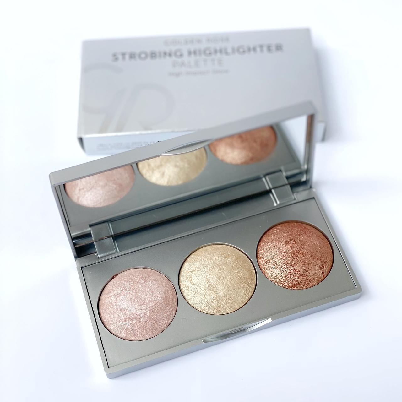 Палетка для стробінга Golden Rose Strobing Highlighter Palette