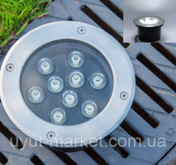 Уличный светодиодный тротуарный светильник 9Вт 6500K LM989: продажа ...