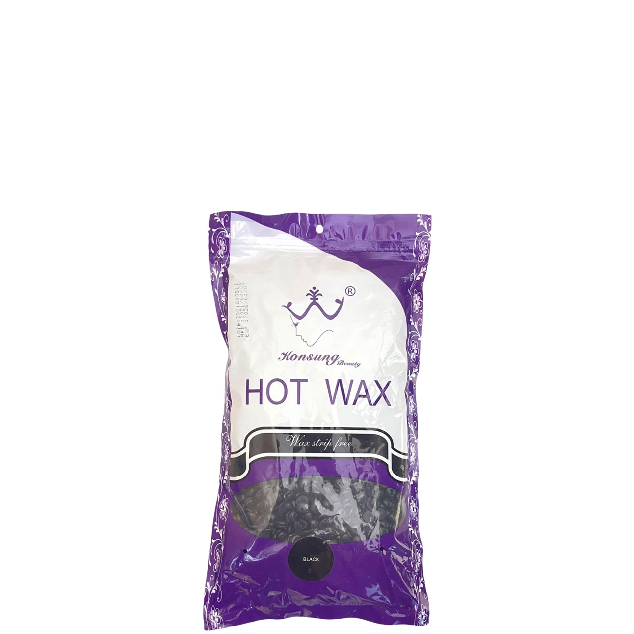 Віск Konsung Beauty 300 гр. Black в гранулах, плівковий низькотемпературний, фото 1