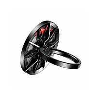 Кільце-тримач Baseus Wheel Ring Bracket Black+Silver