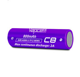 Акумулятор Vapcell INR14500 C8   800mAh