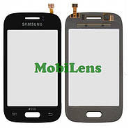 Samsung S6310, S6312 Galaxy Young Тачскрин (сенсор) черный (темно-серый)