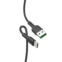 Кабель HOCO X33 USB AM to Type-C 5A 1m Black