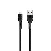 Кабель HOCO U31 Benay USB AM to lightning 1m Black