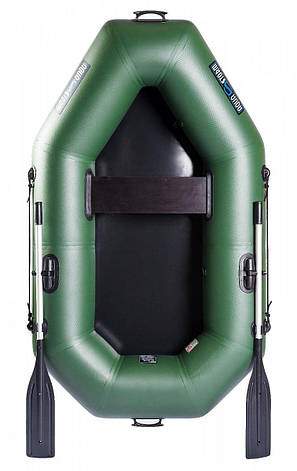 Човен надувний з ПВХ човен Aqua Storm ST 220 гребний човен для риболовлі 1-х місний, фото 1