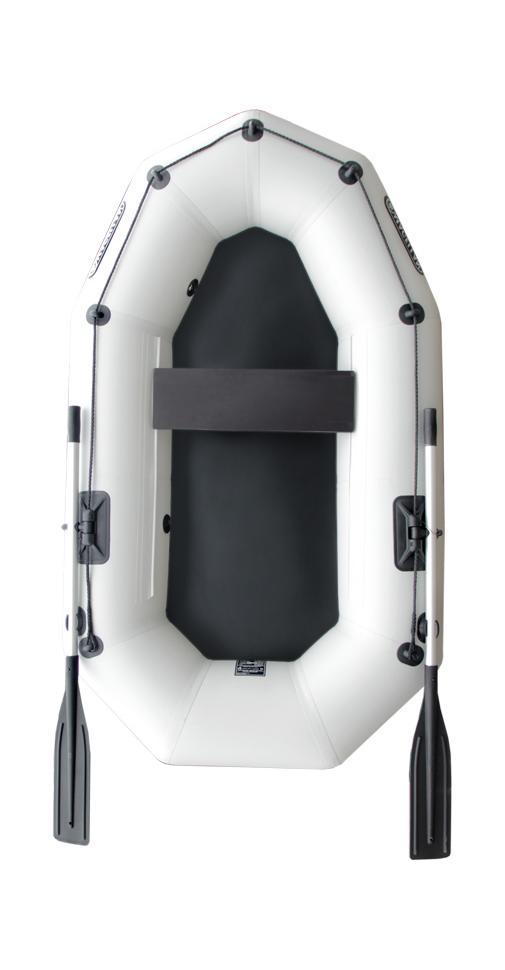 Човен надувний з ПВХ човен Aqua Storm MA 220 PS гребний човен для риболовлі 1-х місний пересувні сидіння