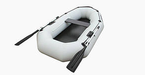 Човен надувний з ПВХ човен Aqua Storm MA 220 PS гребний човен для риболовлі 1-х місний пересувні сидіння, фото 4