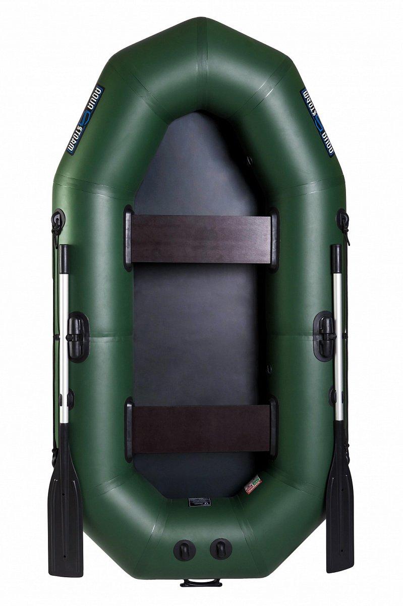 Човен надувний з ПВХ човен Aqua Storm MA 240 гребний човен для риболовлі 2-х місний