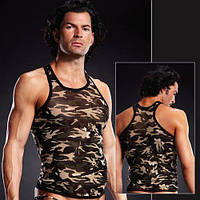 Майка Pro-Mesh Racerback Tank Camouflage S/M, Камуфляжний, S/M