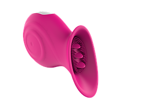 Стимулятор для клитора VIBES OF LOVE PLEASURE SNAIL MAGENTA