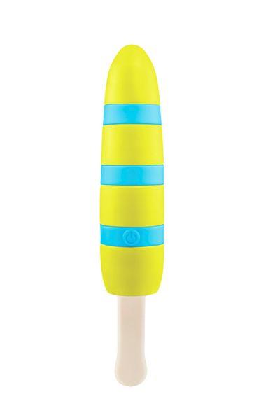 Вібромасажер Ice Cream Popsicle Rechargeable Vibe, Yellow&Blue