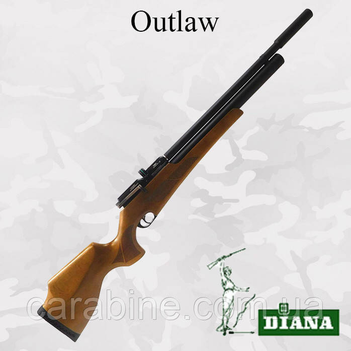 Пневматична гвинтівка PCP Diana Outlaw попередня накачка