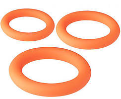 Набір рекційних кілець NEON STIMU RING SET ORANGE