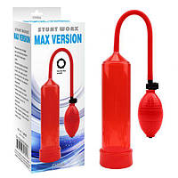 Помпа Max Version Penis Pump, Red