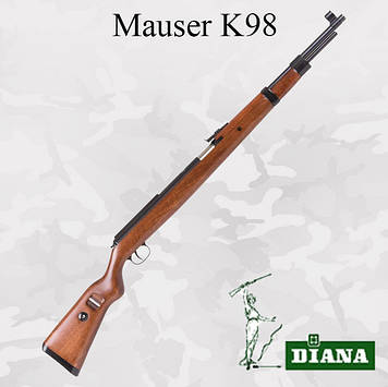 Пневматична гвинтівка Diana Mauser K98 з нижнім важелем зведення