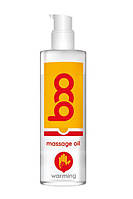 Розігрівальна масажна олія BOO MASSAGE OIL WARMING, 150 мл