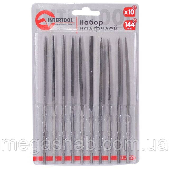 Набір надфілей Intertool 10 шт. HT-3707, фото 1